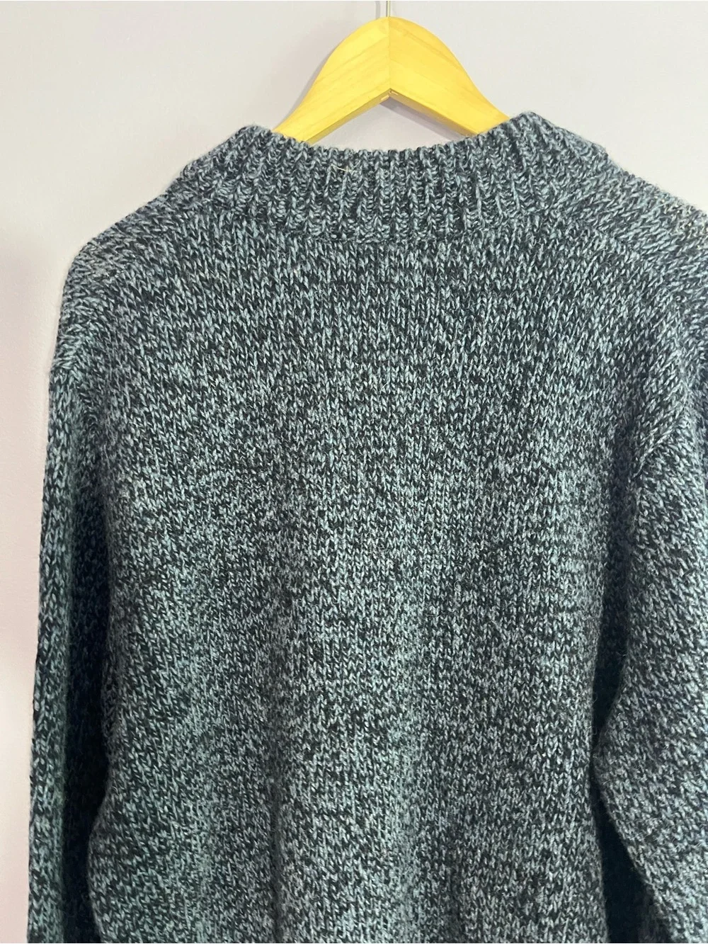 Vintage LL Bean Lambs Wool Raglan Sweater